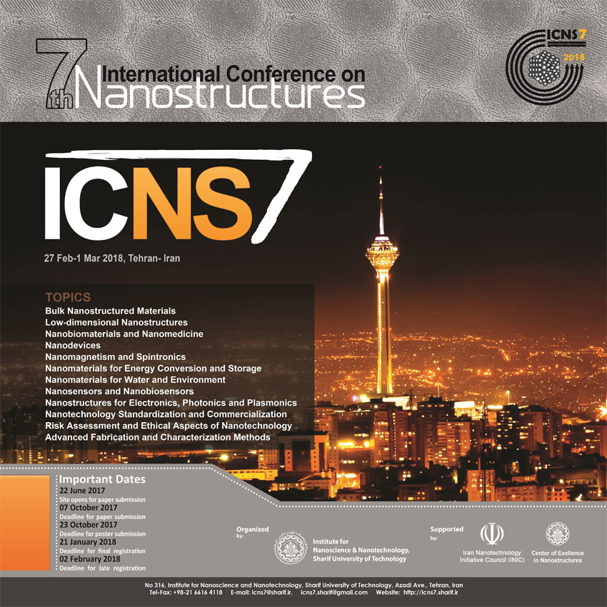 هفتمین کنفرانس بین المللی نانوساختارها (ICNS7)