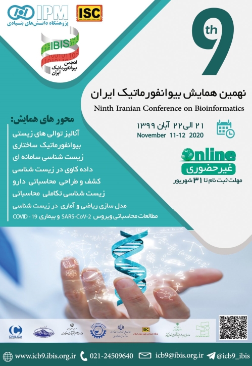 نهمین همایش بیوانفورماتیک ایران مورد حمایت انجمن شیمی ایران(آنلاین)برگزار گردید