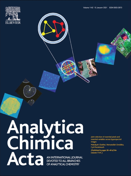 قرار گرفتن طرح روی جلد نشریه بین المللی Analytica Chimica Acta توسط محققین ایرانی