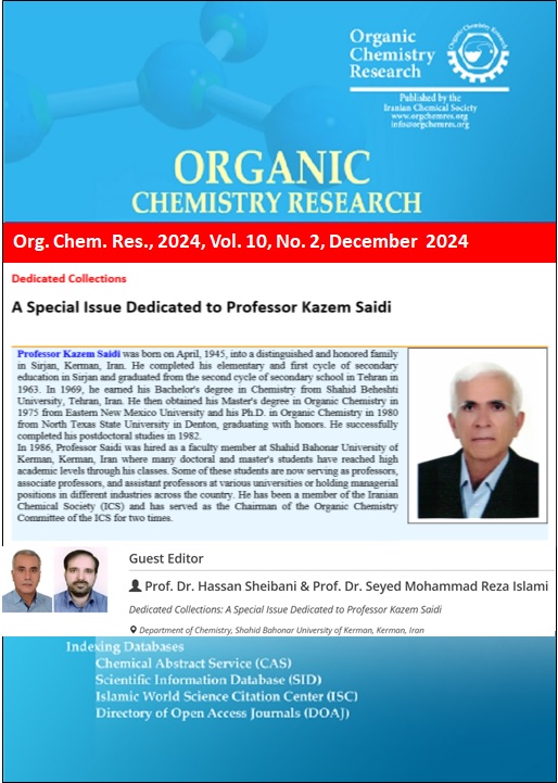 Organic Chemistry Research 