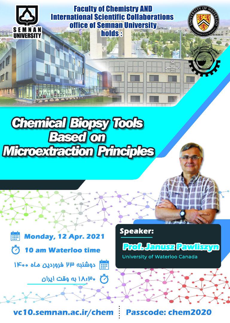 Chemical Biopsy Tools Based on Microextraction Principles Webinr