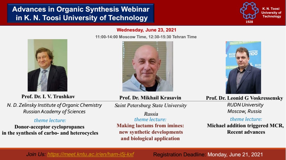 Advances in Organic Synthesis Webinar