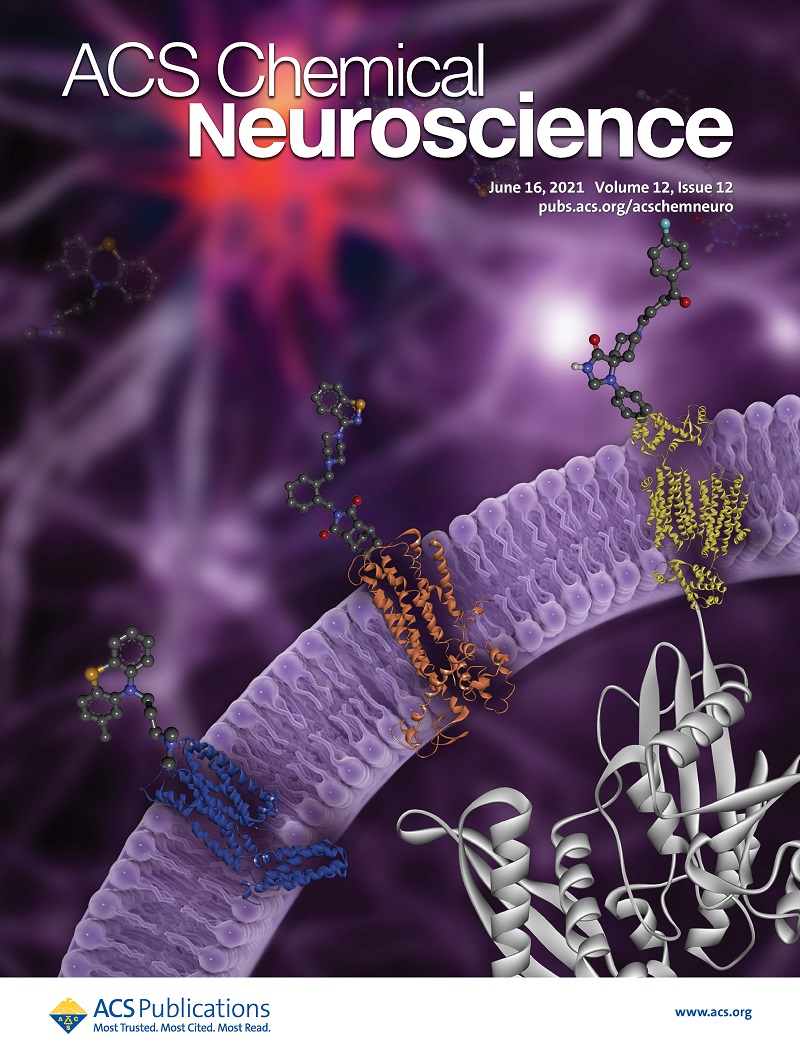 قرار گرفتن طرح روی جلد نشریه بین المللی ACS Chemical Neuroscience مستخرج از پایان نامه دکتری تحت راهنمایی سرکار خانم دکتر حبیب پور 