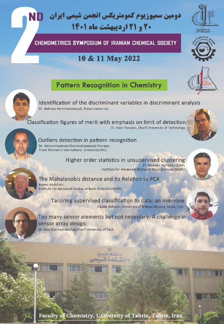 دومین سمپوزیوم کمومتریکس انجمن شیمی ایران برگزار گردید