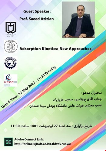 Adsorption Kinetics:New Approaches Webinar