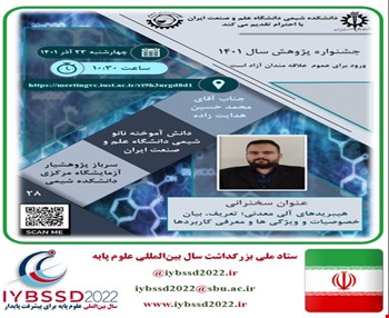 هیبریدهای آلی معدنی: تعریف، بیان خصوصیات و ویژگی و معرفی کاربردها