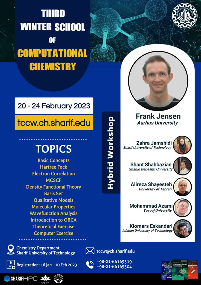 Third Winter School of Computational Chemistry