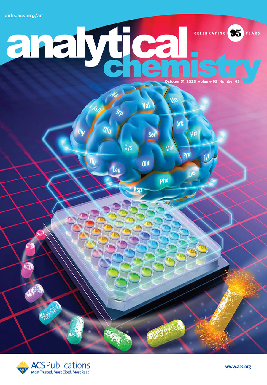 اختصاص طرح روی جلد ژورنال Analytical Chemistry به مقاله دکتر هرمزی نژاد