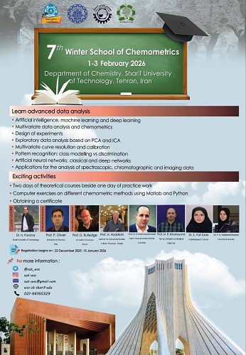 7th Winter School of Chemometrics
