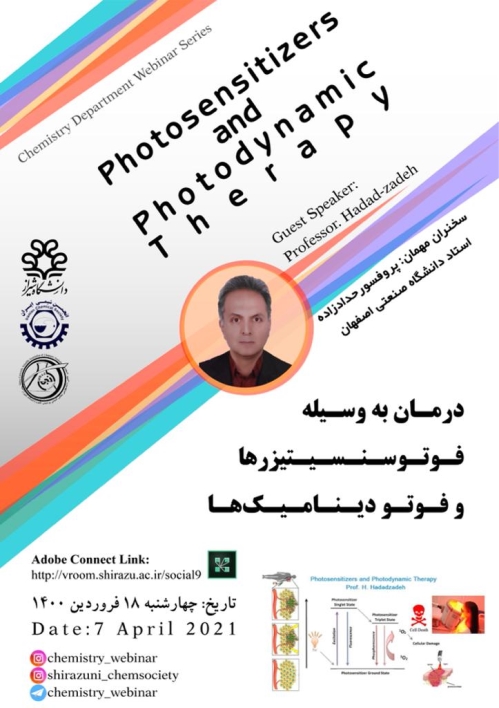 Webinar on treatment with photosensitizers and photodynamics