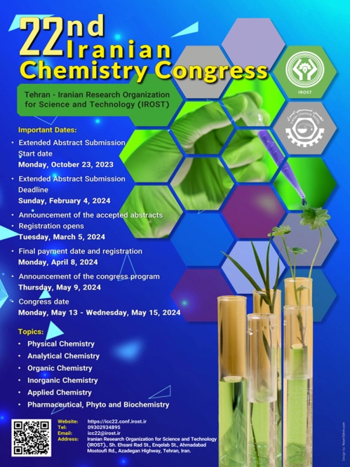 22nd Iranian Chemistry Congress