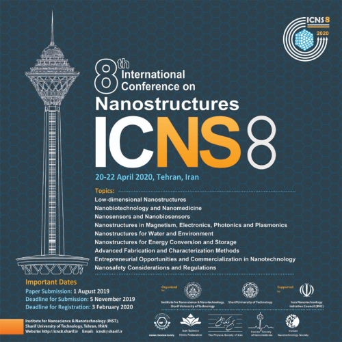هشتمین کنفرانس بین‌المللی نانوساختارها (ICNS8) مورد حمایت انجمن شیمی ایران(آنلاین)برگزار گردید